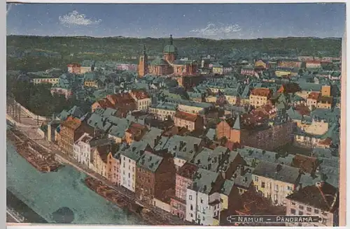 (23307) AK Namur, Panorama, vor 1945