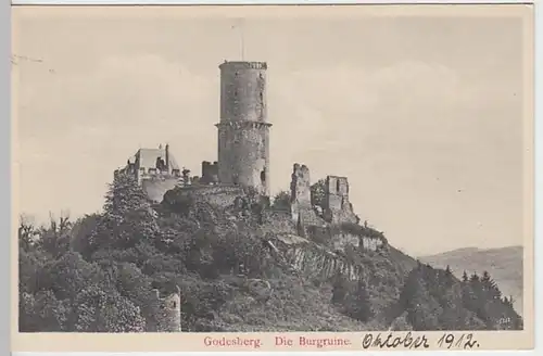 (23179) AK Bad Godesberg, Godesburg 1912