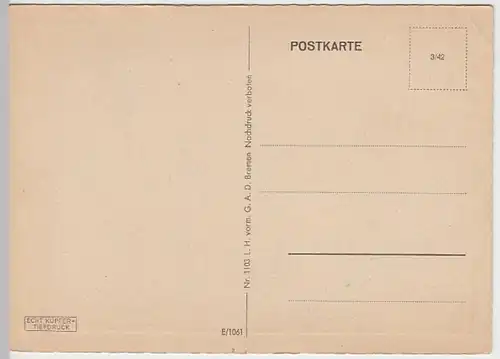 (23137) AK Bremen, Rathaus, Dom, Börse, vor 1945