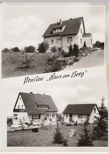 (23130) Foto AK Krainhagen, Pension Haus am Berg, Mehrbildkarte 1970