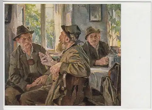 (22997) Künstler AK Hans Best, Bauern 1937-45