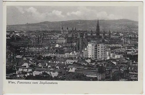 (22986) AK Wien, Panorama vom Stephansturm 19452