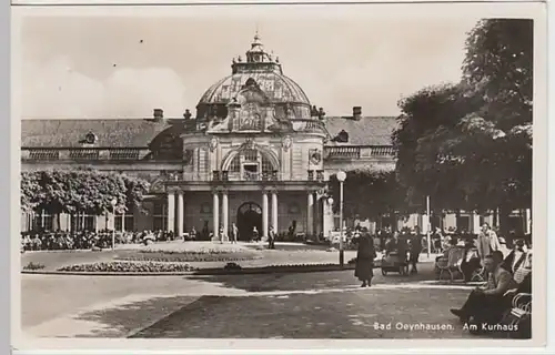 (22971) Foto AK Bad Oeynhausen, Kurhaus 1941