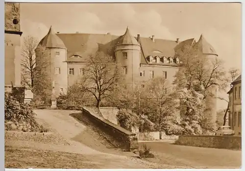 (22899) Foto AK Nossen, Schloss 1970