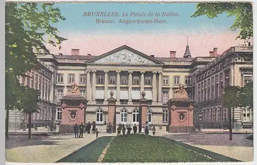 (22845) AK Bruxelles, Brüssel, Abgeordnetenhaus, vor 1945