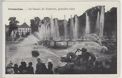 (22740) AK Versailles, Bassin de Neptune, vor 1945