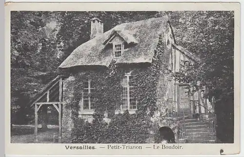 (22737) AK Versailles, Petit Trianon, Boudoir, vor 1945