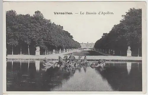 (22736) AK Versailles, Bassin d'Apollon, vor 1945