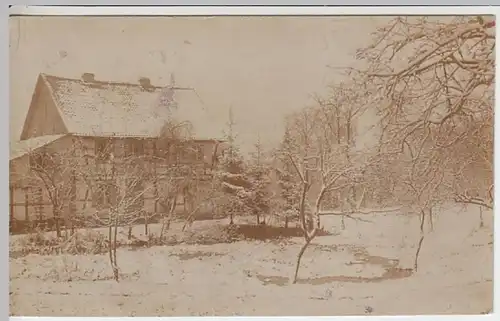 (22678) Foto AK Oberlückerath, Fachwerkhaus, vor 1945