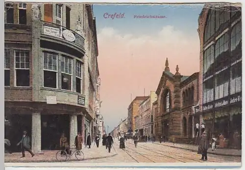 (22659) AK Krefeld, Friedrichstraße, bis 1929