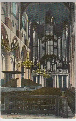 (22591) AK Rotterdam, Grote Kerk, Orgel, vor 1945