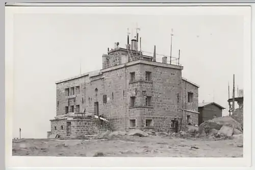 (22561) Foto AK Cherni Vrah, Wetterstation 1969