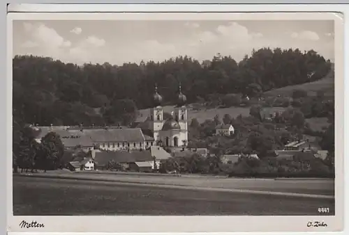 (22450) Foto AK Metten, Bayern, Kloster 1939