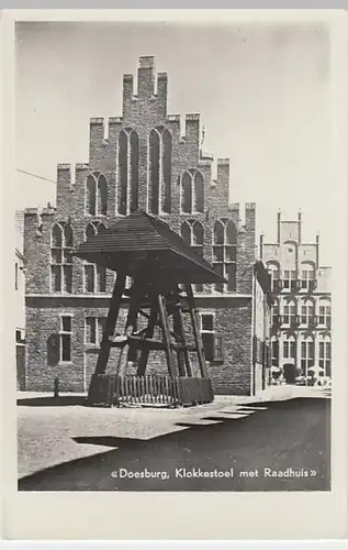 (22441) Foto AK Doesburg, Rathaus, Glockenstuhl 1985