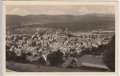 (22398) Foto AK Jablonec nad Nisou, Panorama 1953