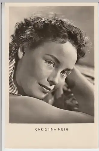 (22369) Foto AK Christina Huth, Schauspielerin 1956