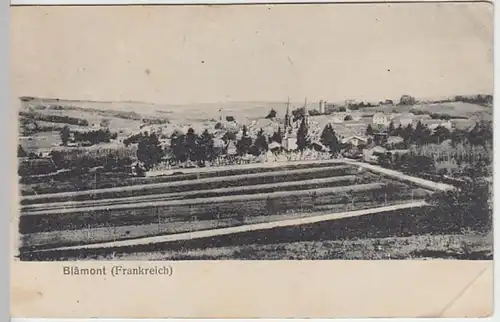 (22362) AK Blamont, Frankr., Panorama, vor 1945