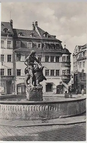 (22312) AK Gera, Simsonbrunnen 1962