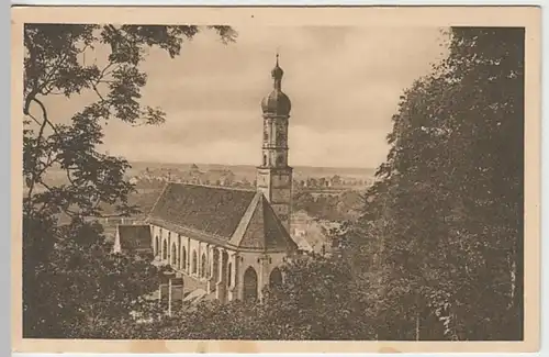 (22310) AK Landsberg am Lech, Stadtpfarrkirche, vor 1945