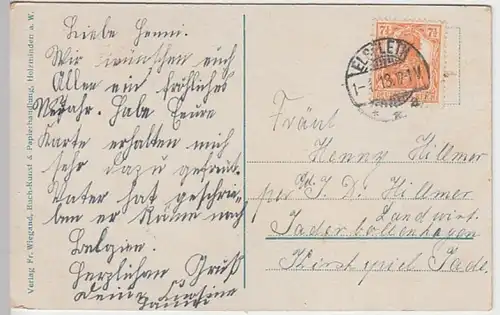 (22166) AK Holzminden, Solling, Wagental 1918