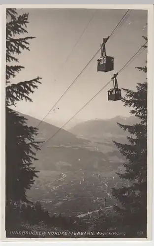 (22030) Foto AK Innsbruck, Nordkettenbahn 1939