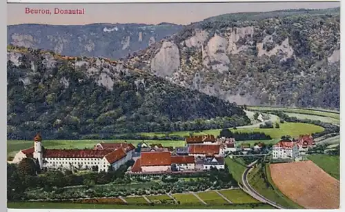 (22011) AK Beuron, Panorama, vor 1945