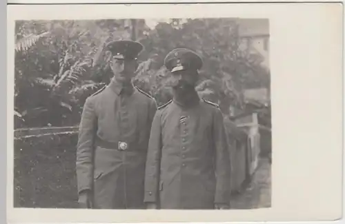 (21941) Foto AK Militaria, Soldaten 1914-18