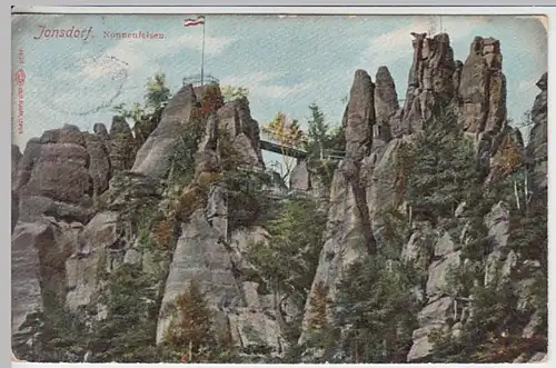 (21762) AK Jonsdorf, Nonnenfelsen 1910