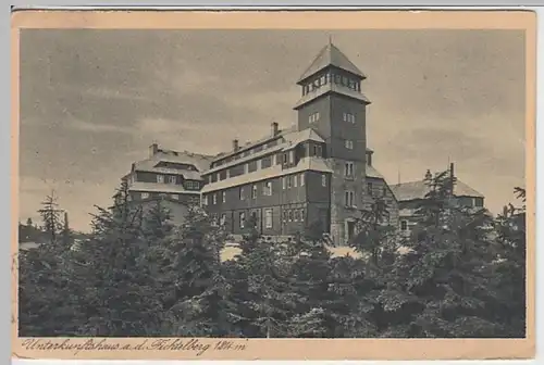 (21759) AK Fichtelberg, Erzgeb., Unterkunftshaus 1924