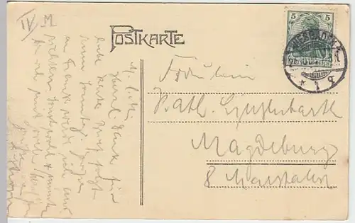 (21758) AK Wiesbaden, Kochbrunnen Trinkhalle 1906