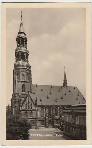 (21663) Foto AK Zwickau, Sachsen, Mariendom 1955