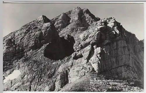 (21614) Foto AK Gesäuse, Hochtor, Roßkuppe 1954