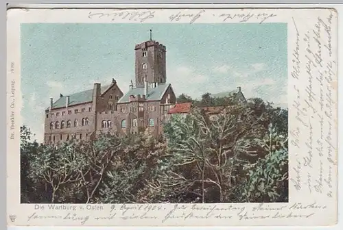 (21566) AK Eisenach, Wartburg 1904
