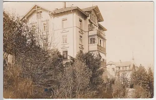 (21565) Foto AK Graubünden, Pension, Ort unbekannt 1914