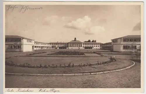 (21508) AK Wiek, Rügen, Sächs. Kinderheim 1936