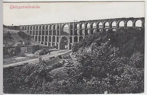 (21460) AK Göltzschtalbrücke, Vogtland, vor 1945