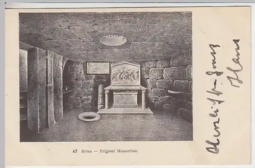 (21416) AK Rom, Kerker Mamertinus, Carcer Mamertinus 1888