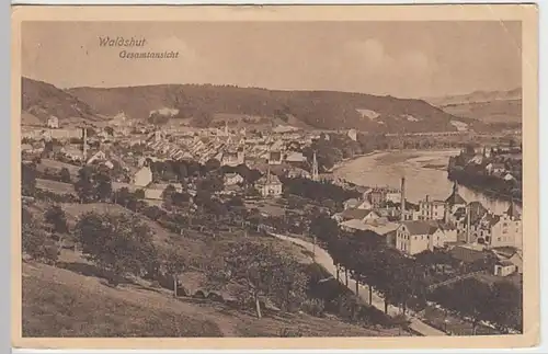 (21397) AK Waldshut, Panorama 1913