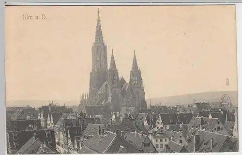 (21331) AK Ulm, Stadtansicht, Münster, vor 1945