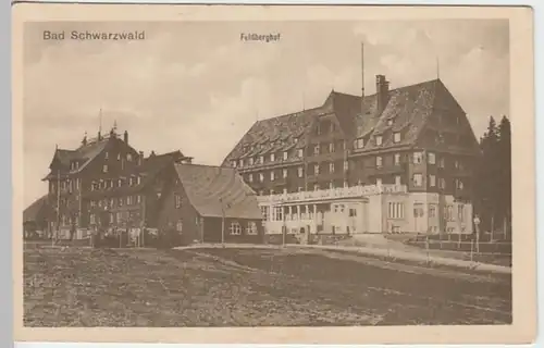 (21269) AK Feldberg, Schwarzw. Feldberghof, vor 1945
