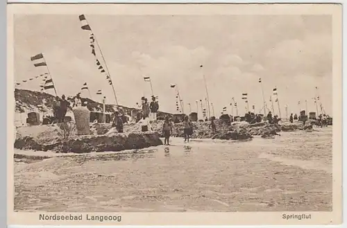 (21264) AK Langeoog, Am Strand 1926
