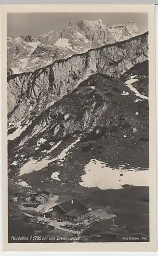 (21247) Foto AK Hochalm, Dreitorspitze, vor 1945