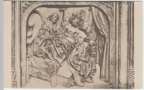 (21225) Foto AK Bamberg, Dom, St. Heinrichs Heilung, vor 1945