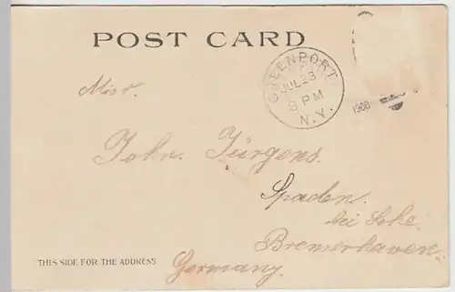 (21164) AK Greenport, N. Y., Panorama 1908