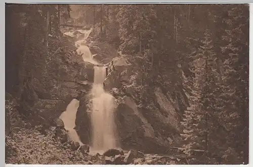 (21100) AK Triberg im Schwarzwald,  Wasserfälle, vor 1945