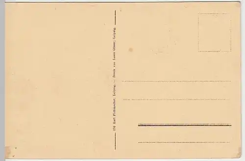 (21027) AK Leipzig, Markt, Siegesdenkmal, Altes Rathaus, vor 1945