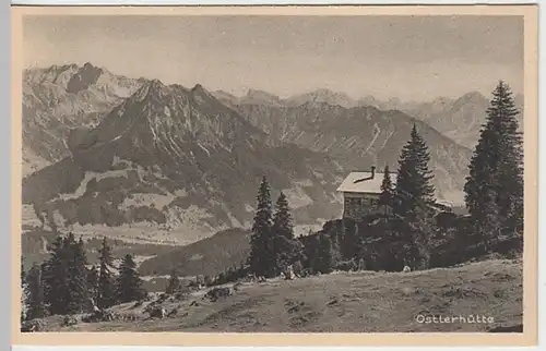 (20976) AK Breitenberg, Tannheimer Berge, Ostlerhütte, vor 1945