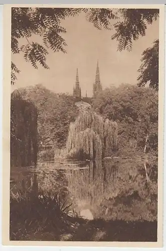 (20965) AK Wiesbaden, Kurpark 1935