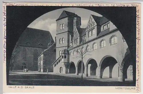 (20920) AK Halle, Saale, Moritzburg, vor 1945