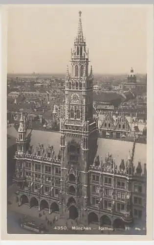 (20911) Foto AK München, Neues Rathaus, vor 1945